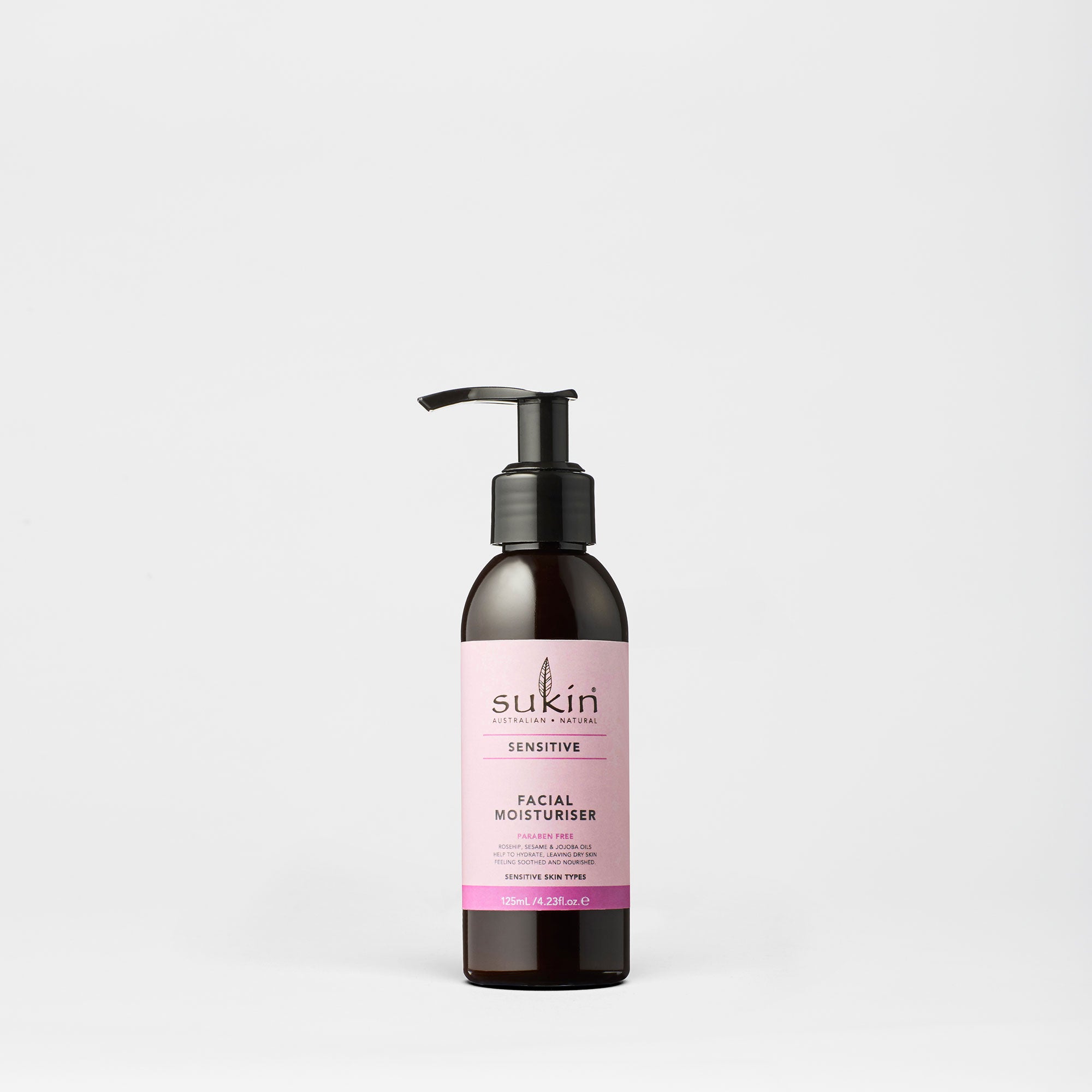 Sukin Natural Facial Moisturiser | Sensitive 125ml